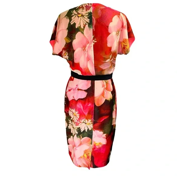 Ted Baker Cocoe Rose Midi Sheath Dress - Picture 3 of 9